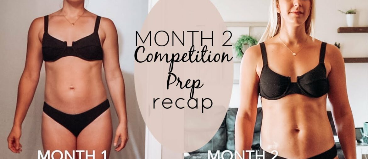 MONTH 2 COMPETITION PREP RECAP | WELLNESS OR FIGURE COMPETITION | NEW TRAINING PHASE | MEGAN HURST