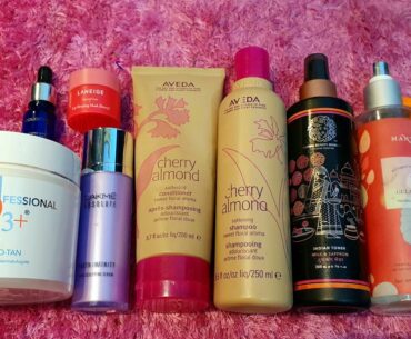 Expensive skincare haircare that I like | RARA | vitamin C | aveda | lakme | mantra | luneige|o3+