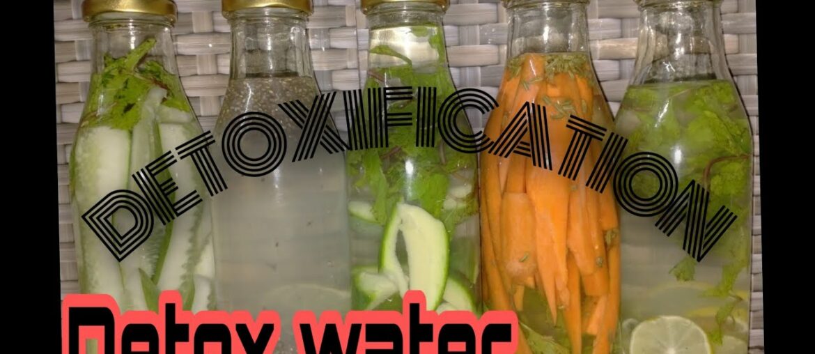 6 Detox water for weight loss|Detox water  to lose Belly fat | clean and detox body | Hindi |