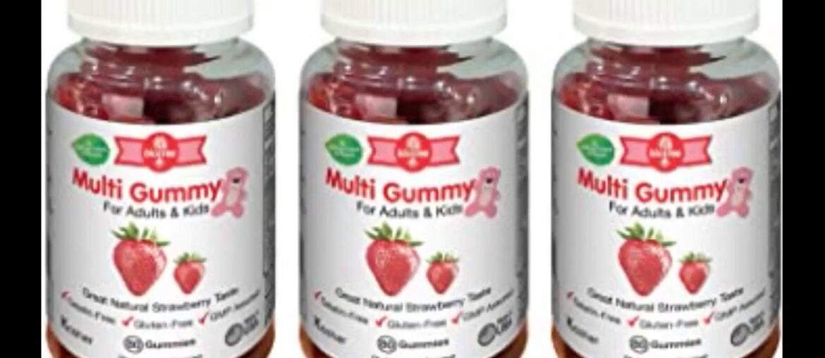 Review: Gummy Vitamin D for Adults & Kids - Delicious Peach Cherry Gummy Bear Vitamin D3 - Kosh...