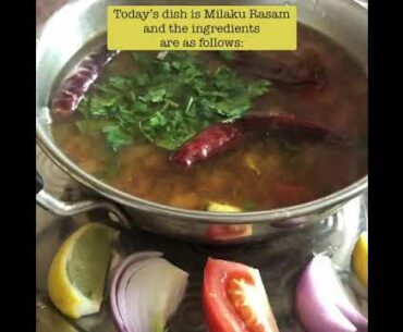 Milaku Rasam | Strengthen your immune system & Relieve congestion | Coronavirus