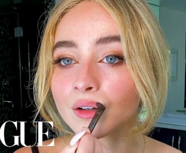 Sabrina Carpenter's Guide to DIY Facials and Perfect Eyeliner | Beauty Secrets | Vogue