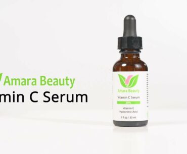 How to Apply Amara Beauty Vitamin C Serum