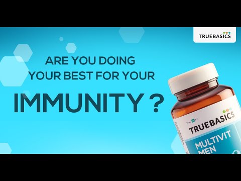 Fortify your immune system with TrueBasics Multivit Men