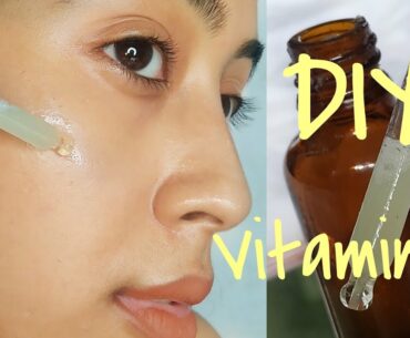 DIY Vitamin C Serum and Mask using L-ascorbic Acid Powder (2 ingredients)