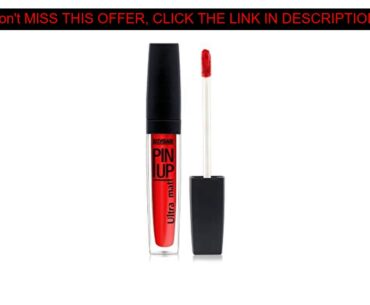 Review Luxvisage Matte Effect Nourishing Liquid Lipstick Pin Up with Vitamin E (shade 29 (red flowe