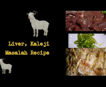 Mutton,Kaleji Masalah Recipe