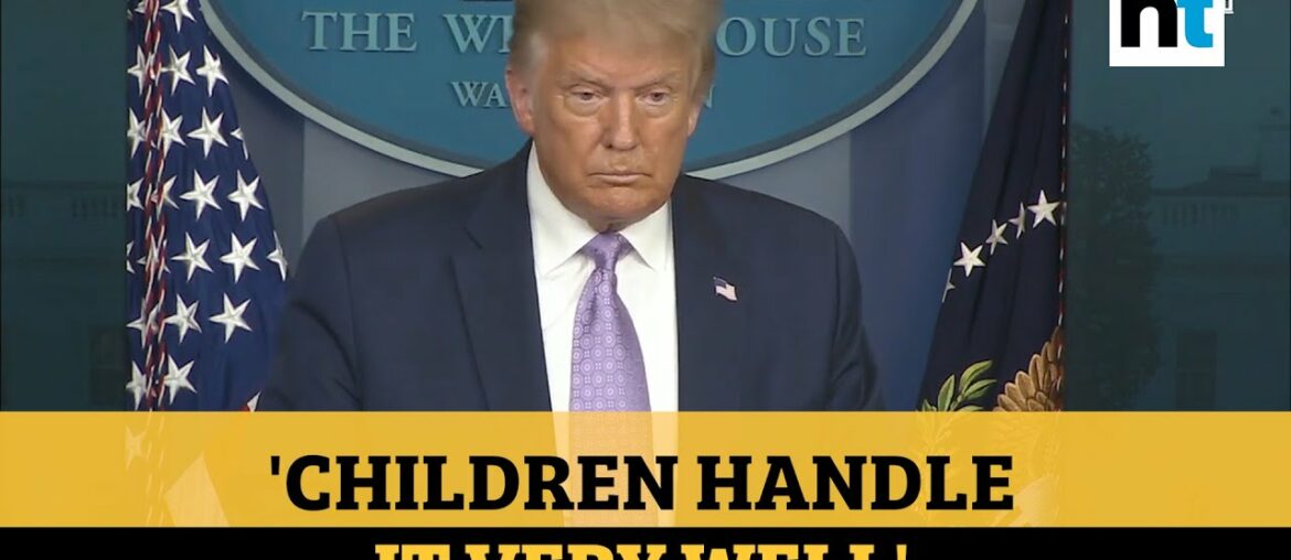 'Children handle covid very well': Trump defends video blocked by Twitter & FB