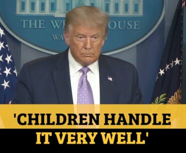 'Children handle covid very well': Trump defends video blocked by Twitter & FB