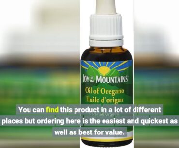 Joy of the Mountains 100% Wild Organic Oregano Oil - 30 milliliter