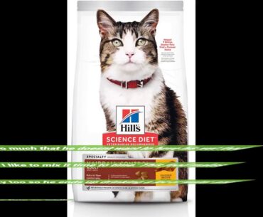 Hill's Science Diet Adult Indoor Chicken Recipe Dry Cat Food, 15.5 lb Bag