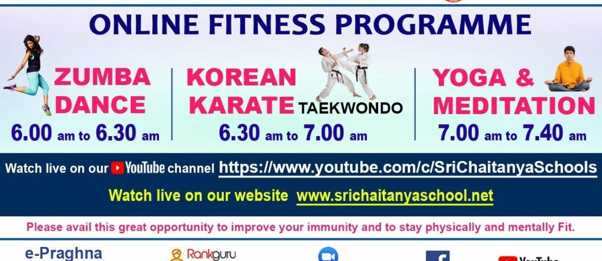 Online Korean Karate (Taekwondo) Class Episode -9 || Sri Chaitanya Educational Institutions