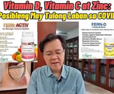 GAMOT SA COVID19: VITAMIN D, VITAMIN B, ZINC