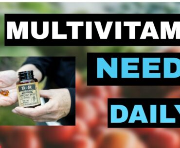 Should We Take Multivitamins? | Multivitamin for men & women| Multivitamin bodybuilding | Neutroweb