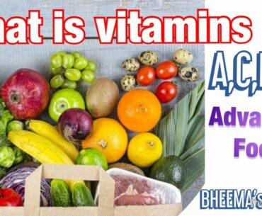 What is vitamins || advantage || foods in tamil ||