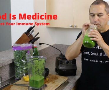 Nutrient Dense Green Smoothie ( Boost Your Immune System )