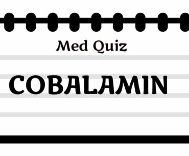 Cobalamin/ cobalamin quiz/vitamin/Biochemistry Quiz/medical questions and answers/Mbbs quiz/Med Quiz