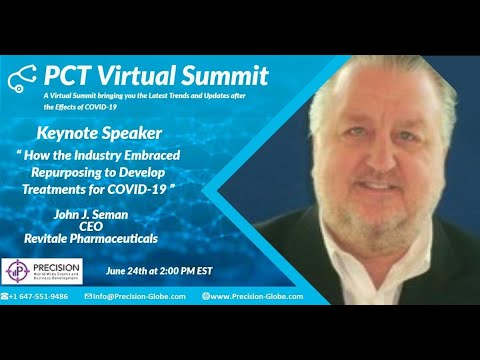 How the Industry Repurposed Drugs after COVID-19, John J. Seman, CEO of Revitale Pharmaceuticals