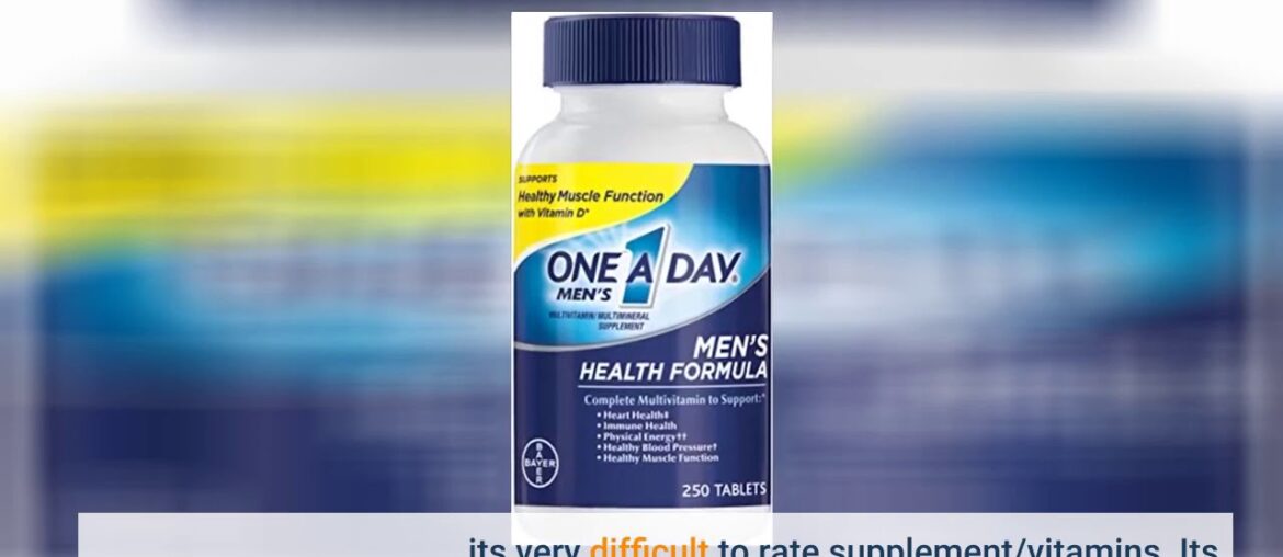 One A Day Men’s 50+ Multivitamins, Supplement with Vitamin A, Vitamin C, Vitamin D, Vitamin E a...