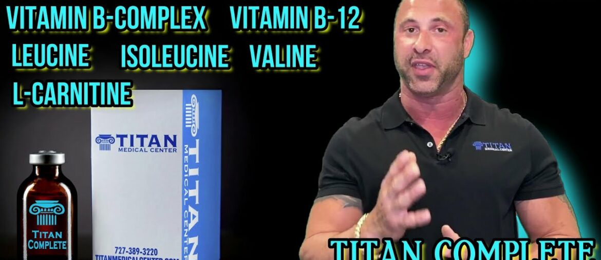 Check Out Titan's Injectable Amino Acids & Vitamins Therapy Titan Complete!