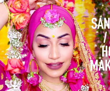 SANGEET / GAYE HOLUD MAKEUP TUTORIAL | Wedding Makeup Series | MODEST STREET