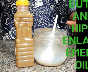 DIY BIGGER BUTT AND HIPS ENLARGEMENT OIL|RESULT IN TWO WEEKS #buttenlargement #AKPISEEDS