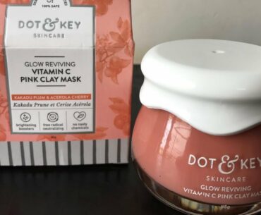 Dot & Key Vitamin C Pink Clay Mask|Glow Reviving|Review