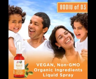 Customer Reviews - Vegan Liquid Vitamin D3 (Plant-Based) by MaryRuth's from Lichen Organic Non-...