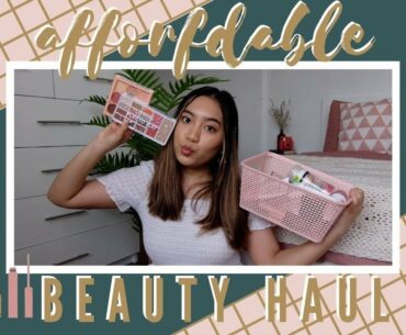 Affordable Beauty and Makeup Haul PH (Lazada+Shopee) | Mich Adraincem