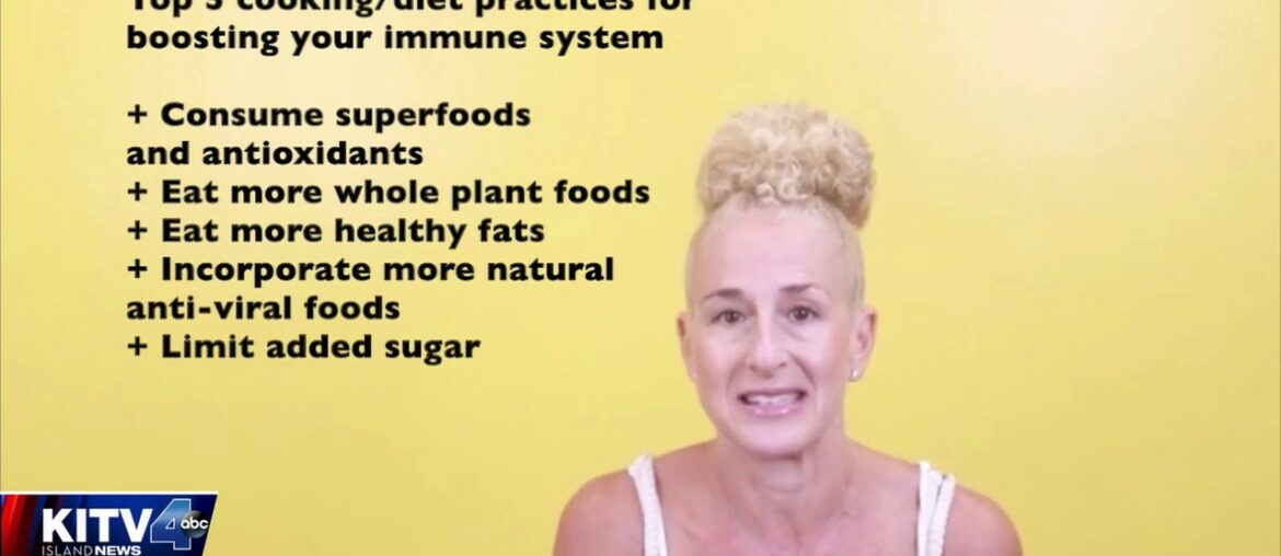 Vegan chef Elyce Jacobson shares her Top 5 Tips to boost the immune system