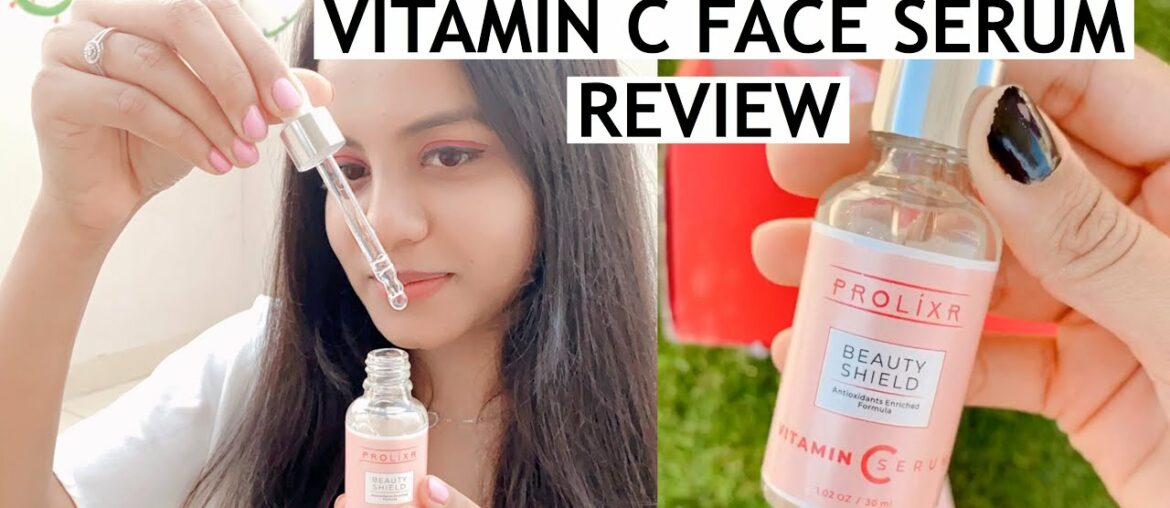 Vitamin C Serum Results | Face Serum for Glowing Skin ft. PROLIXR