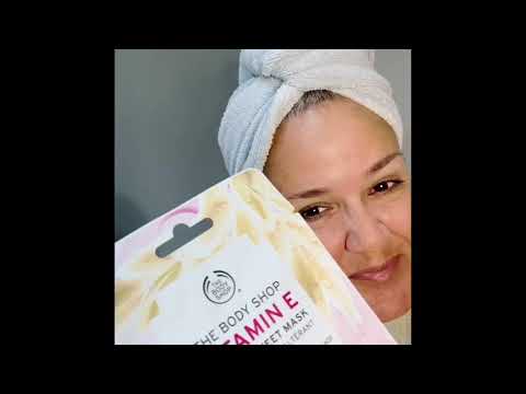 The Body Shop Vitamin E Quench Sheet Mask