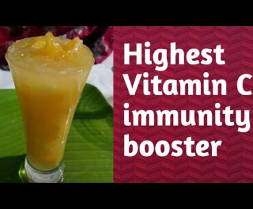 Highest Vitamin C immunity booster# meena homely vlogs