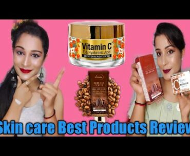 St.Botanica Products Honest Review | Vitamin C Brightening Night Cream & Robusta Coffee Peeloff Mask