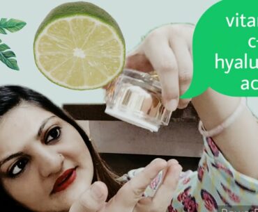 Vitamin c + hyaluronic acid | get bright smooth skin affordable and best