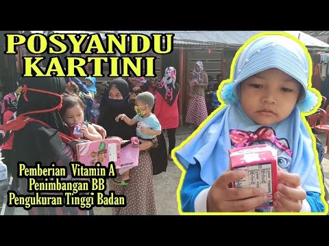 Posyandu Kartini | Pemberian Vitamin A, Penimbangan BB, Pengukuran Tinggi Badan Indonesia sehat