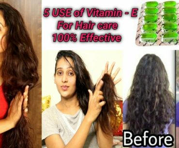 Top 5 Use Vitamin E for Hair oil | 5 hair Problem Only 1 Solution #abhalifestyle