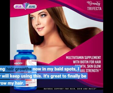 Hair Skin & Nails Supplement with Vitamin A, C, D3, E, B1, B6, B12 - Promotes Healthy Hair, Ski...