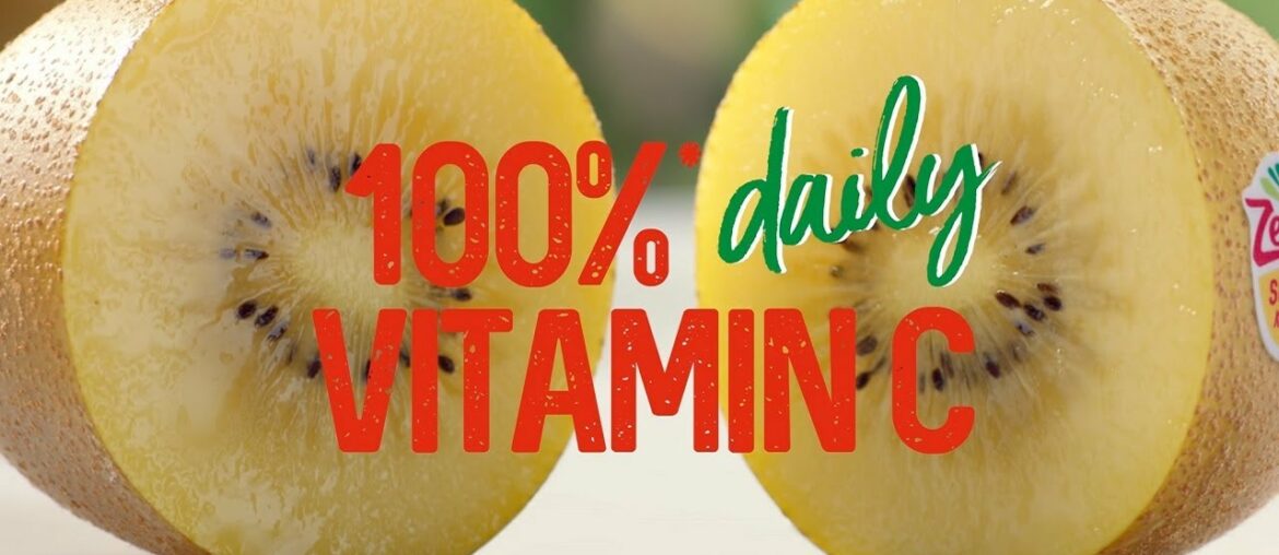 100% Daily Vit C - Zespri Kiwifruit