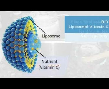 DIY Liposomal Vitamin C with Ultrasonic Cleaner