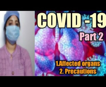 COVID -19( Affected organs, Precautions)