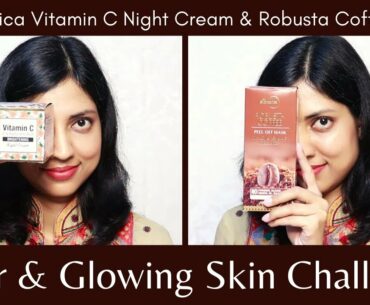 StBotanica Vitamin C Brightening Night Cream & StBotanica Robusta Coffee Peel Off Mask REVIEW