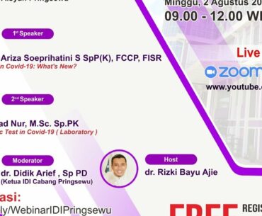 Webinar IDI Cabang Pringsewu "Update On Covid-19" - UAP TV