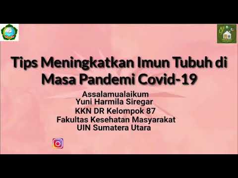 Tips Meningkatkan Imun Tubuh di Masa Pandemi Covid 19