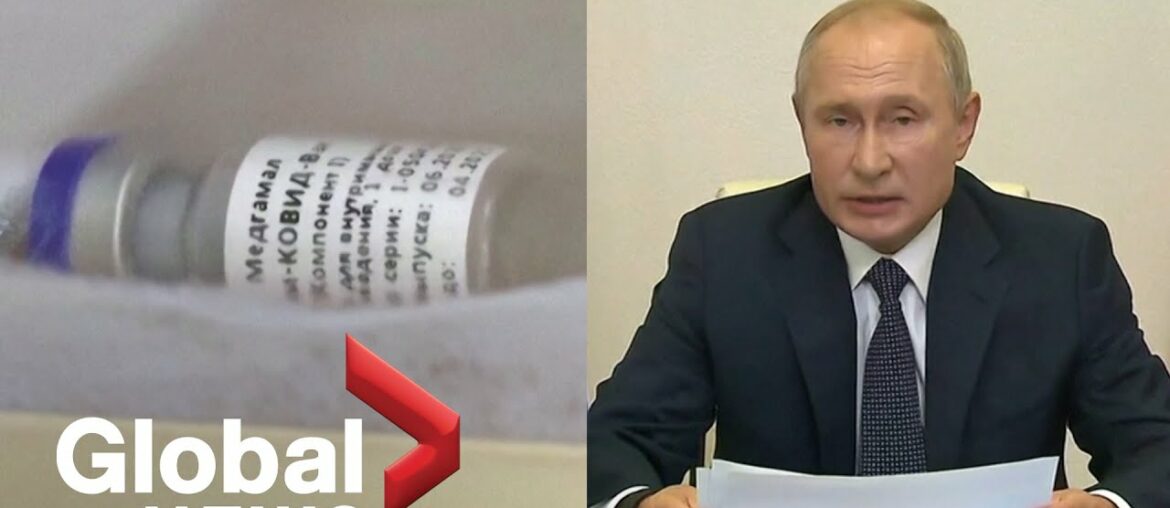 Russia approves first COVID-19 vaccine, Putin says his daughter was inoculated