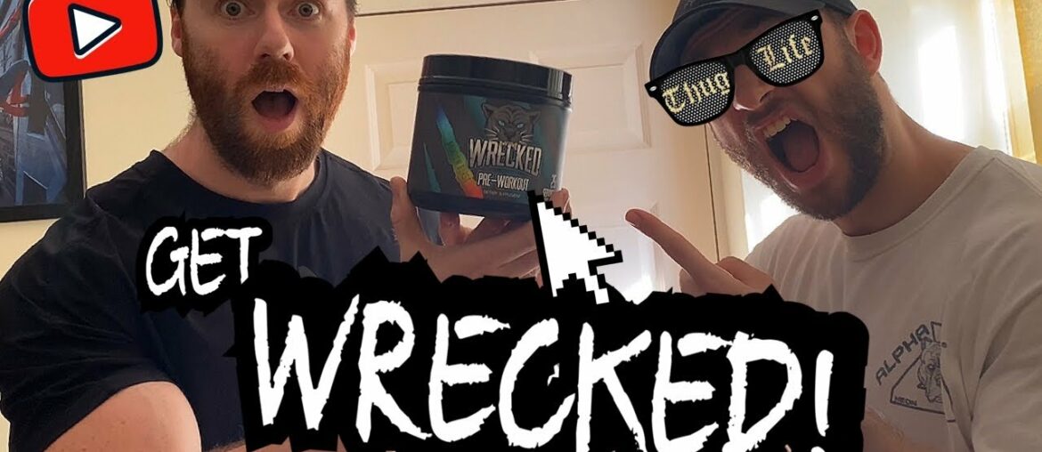 STIM JUNKIES UNITE | WRECKED PRE WORKOUT REVIEW | HUGE SUPPLEMENTS