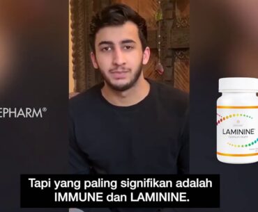 Moiz Haq Sembuh dari Gejala Covid-19 karena konsumsi LAMININE & IMMUNE