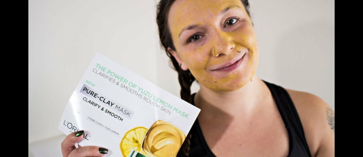 L'oreal clay mask review | Tree of Life Vitamin C Serum Review