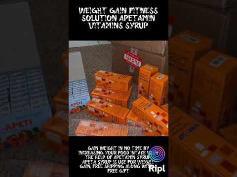 Weight Gain Fitness Solution Apetamin Vitamins Syrup