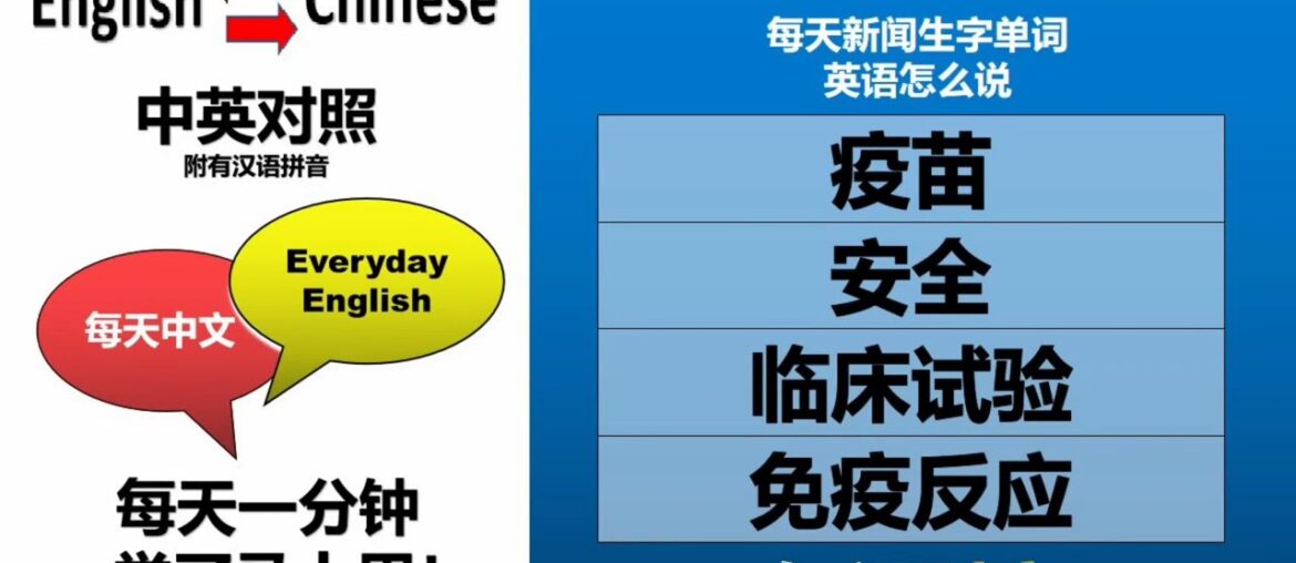 China's phase 2 trial finds COVID-19 vaccine safe, inducing immune response. Learn Chinese & English